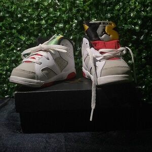 Baby sneakers; Air Jordans, Genuine leather